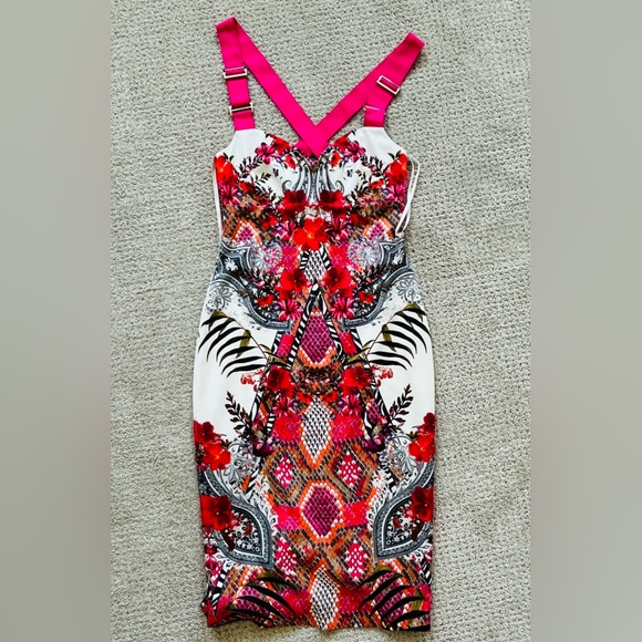 NWOT - Ted Baker Kloeey Strappy Bodycon Dress - US Size 6 - Picture 10 of 14